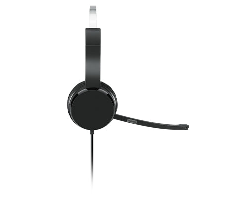 Lenovo 100 Mono Headset Wired Head-band Office/Call center USB Type-A Black Lenovo 100 Mono Headset Wired Head-band Office/Call center USB Type-A Black